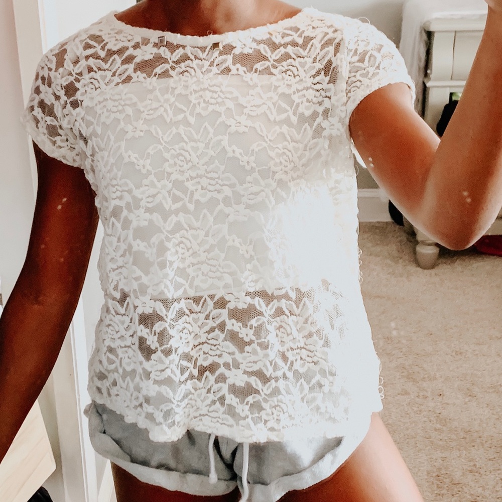 lace top